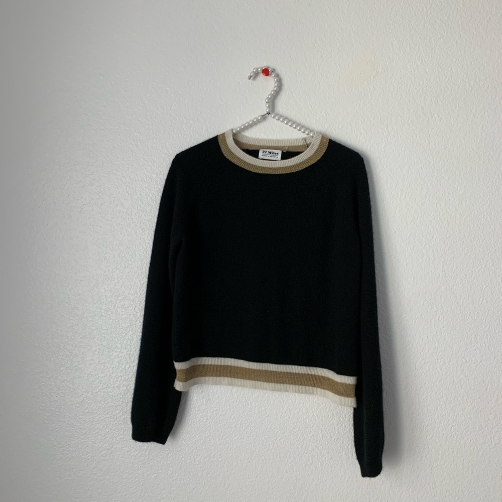 27 Miles Malibu 100 Cashmere Sweater